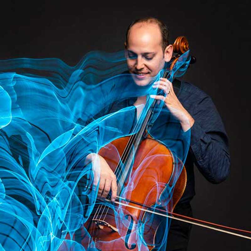 cellist Mike Block