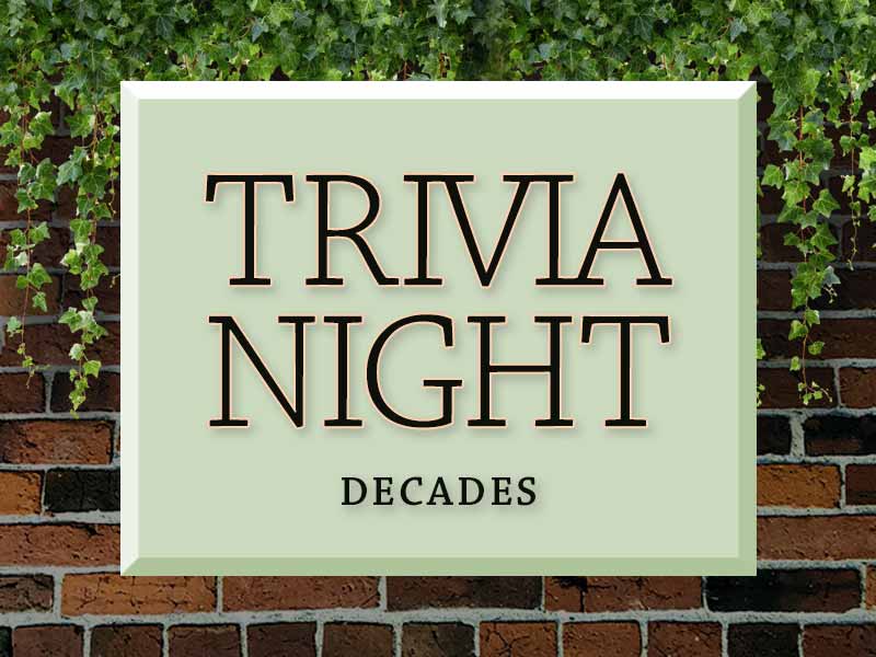trivia night at the B. Harley Bradley House
